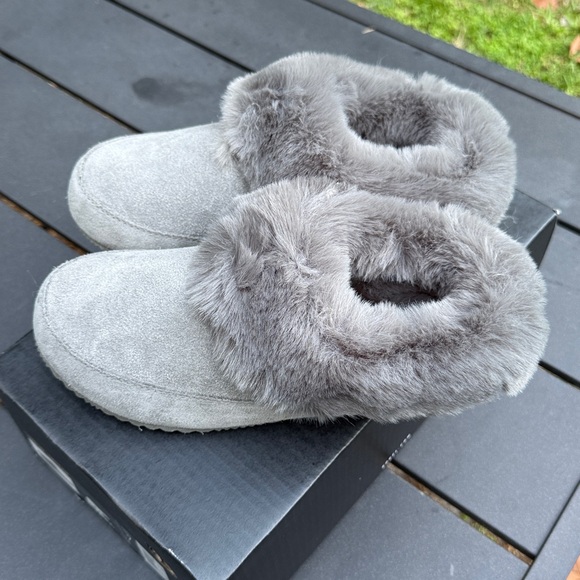 Sorel Women's Gray Coffee Run Slippers - Picture 4 of 6